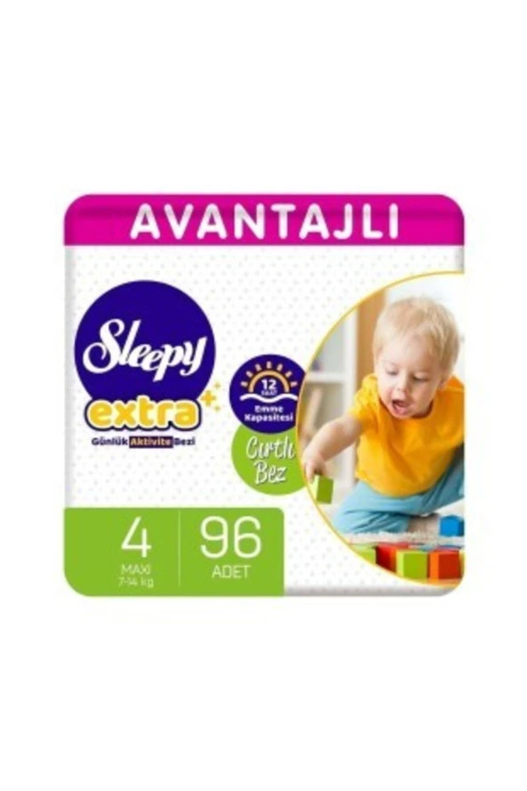 SLEEPY Extra  4 Lü Jumbo Maxı 96 Lı