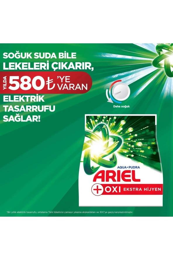 ARİEL Dağ Esintisi 1,5 Kg Aquapudra Toz Çamaşır Deterjanı - Resim 4