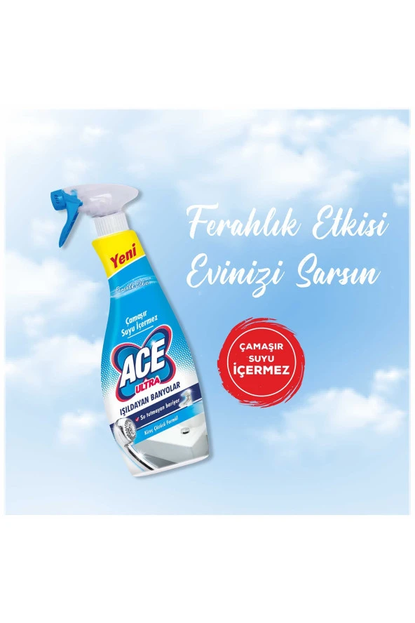 ACE Ultra Köpük Çamaşır Susuz Banyo700Ml
