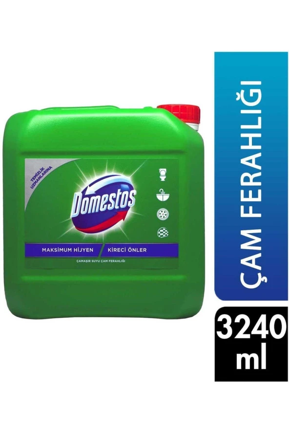 DOMESTOS Marka: Çamaşır Suyu 3240 Ml Çam Ferahlığı 8690637926938 Kategori: Çamaşır Deterjanı