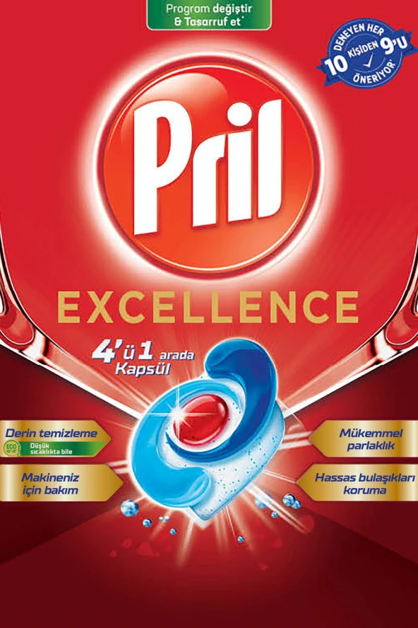 PRİL Excellence 4 Ü 1 Arada 44 Kapsül ( 2 X 22 Li Paket) - Resim 5