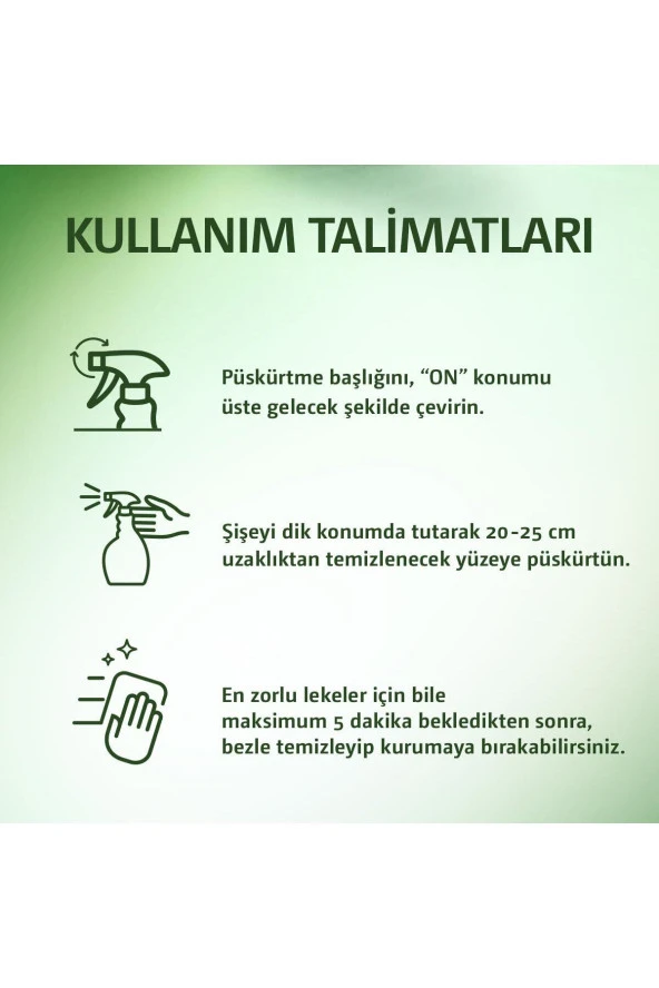 MARC Mutfak Yüzey Temizleyici, Yağ Ve Kir Çözücü Sprey 750 Ml - 4
