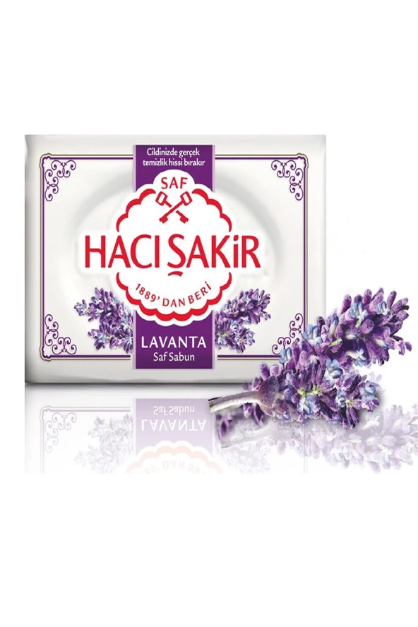 HACI ŞAKİR Saf Katı  Sabun Lavanta 600Gr