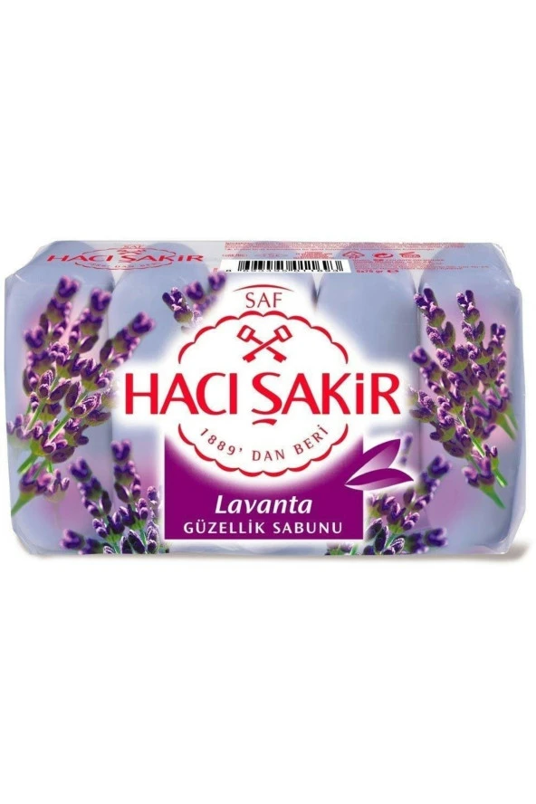 HACI ŞAKİR Hacı Sakır Guz.Sab.Lavanta 4*70 Gr