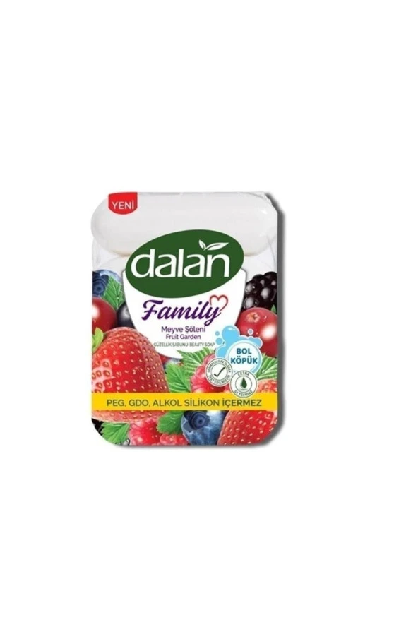 DALAN Family Sabun Meyve Şöleni 75 Gr 4 Ad