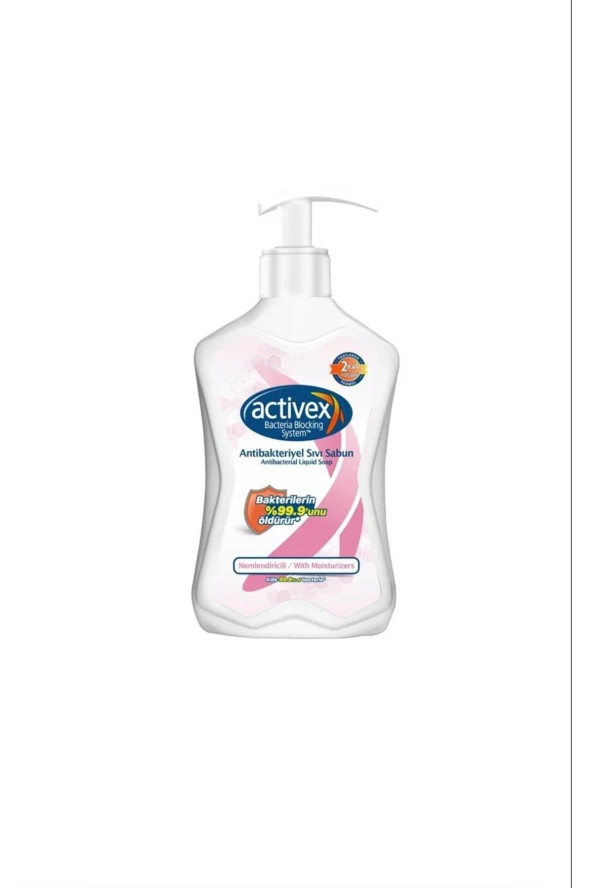 ACTİVEX 500 Ml Antibaktariyel Sıvı Sabun