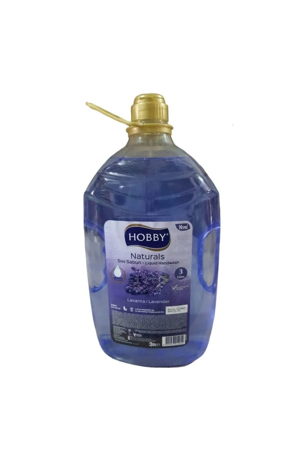 HOBBY Sıvı Sabun Gliserinli 3 L. Lavanta Naturals Serisi