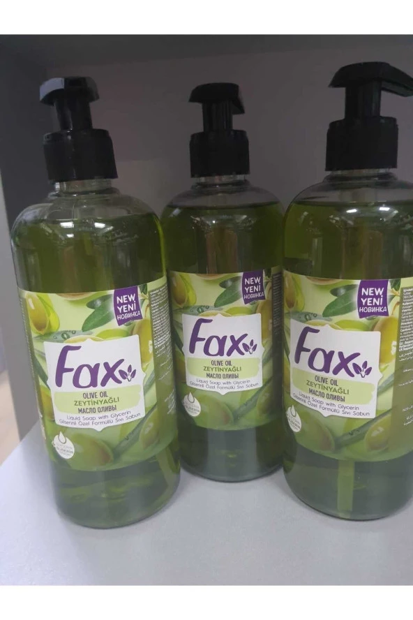 FAX Sıvı Sabun 500Ml Zeytinyağlı