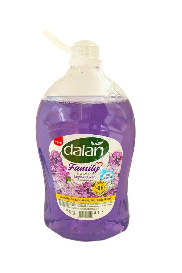 DALAN Sıvı Sabun Family 3 Litre Leylak Buketi