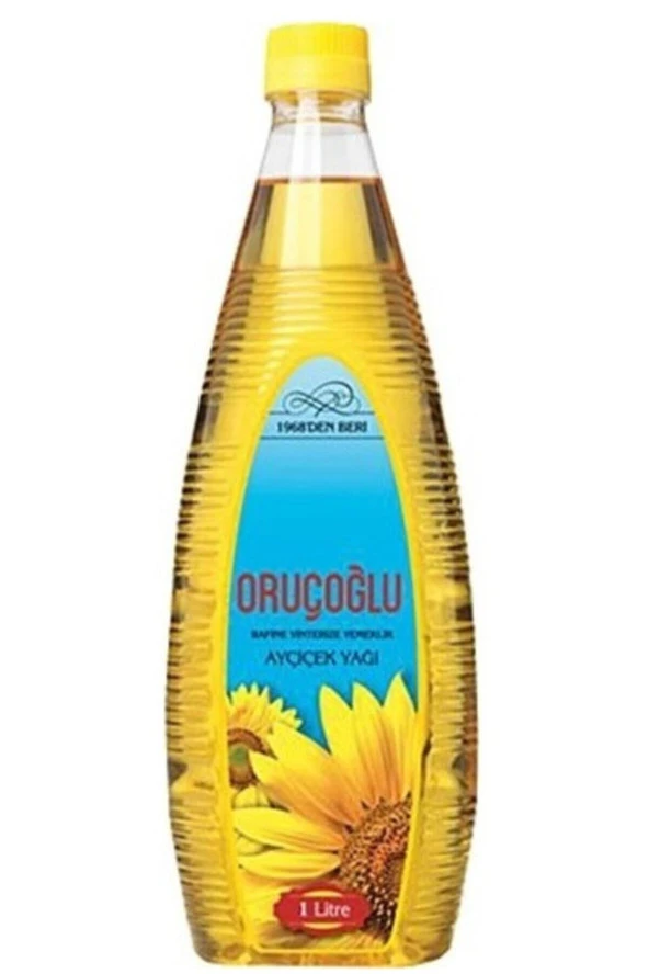 ORUÇOGLU Oruçoğlu Ayçiçek Yağı 1 Lt 2 Adet - 3