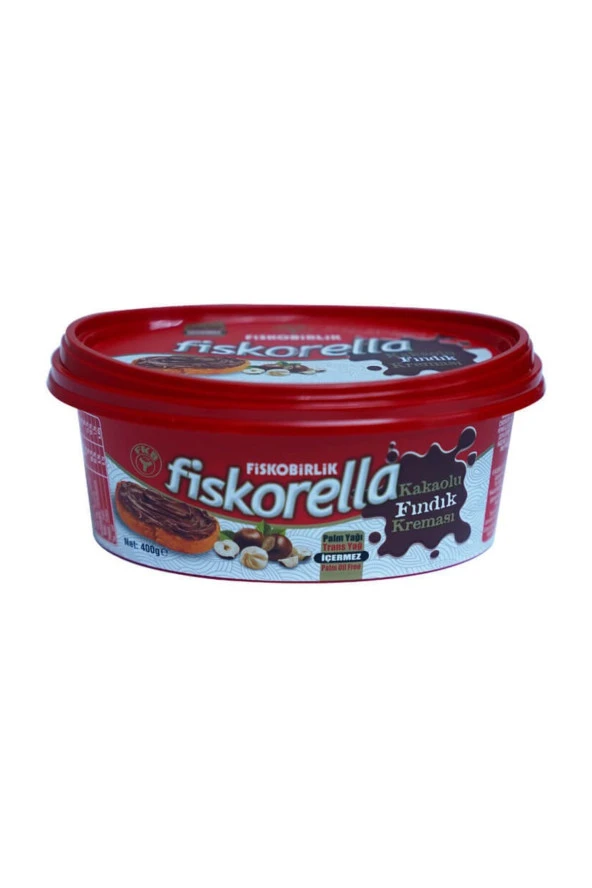 FİSKOBİRLİK Kakaolu Fındık Kreması 400 Gr