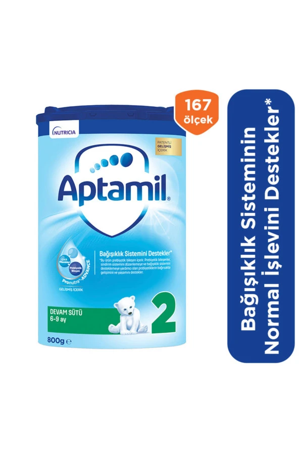 APTAMİL 2 Devam Sütü 800 G 6-9 Ay Akıllı Kutu