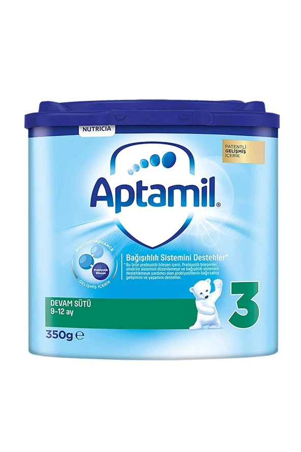 APTAMİL Yeni 3 Akıllı Kutu Devam Sütü 350 Gr 9-12 Ay