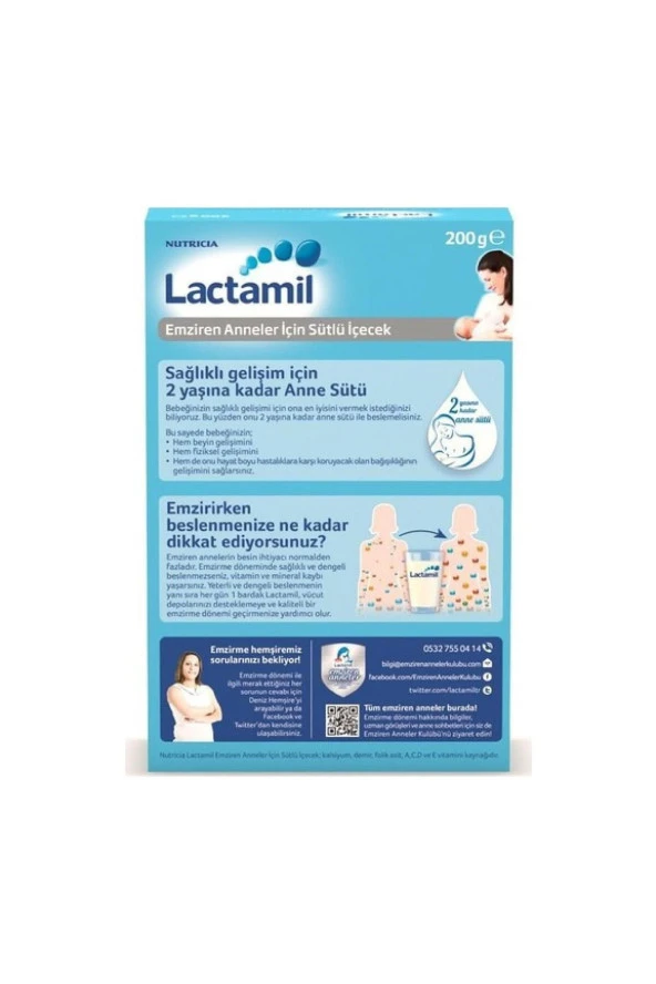 LACTAMİL Emziren Anneler Için Sütlü I?Çecek 200 G - Resim 4
