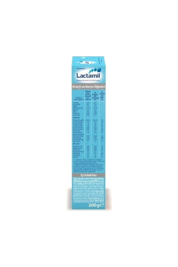 LACTAMİL Emziren Anneler Için Sütlü I?Çecek 200 G - Resim 5