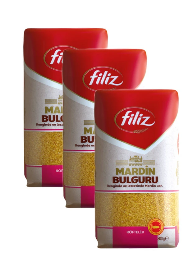 FİLİZ Mardin Köftelik Bulgur 800 Gr, 3 Adet