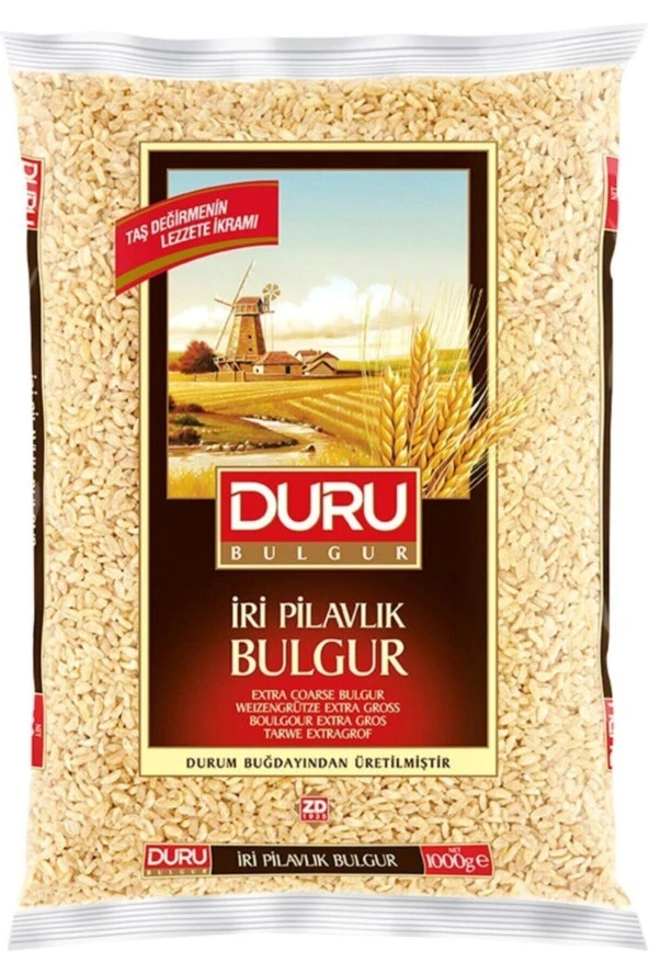 DURU Iri Pilavlık Bulgur 5X1000 Gr