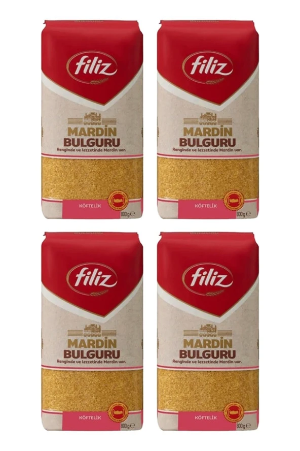 FİLİZ Mardin Bulguru 800 Gr Köftelik 4 Adet