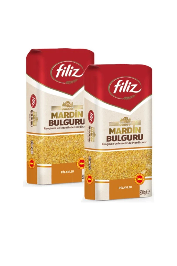 FİLİZ Mardin Pilavlık Bulgur 800 Gr, 2 Adet