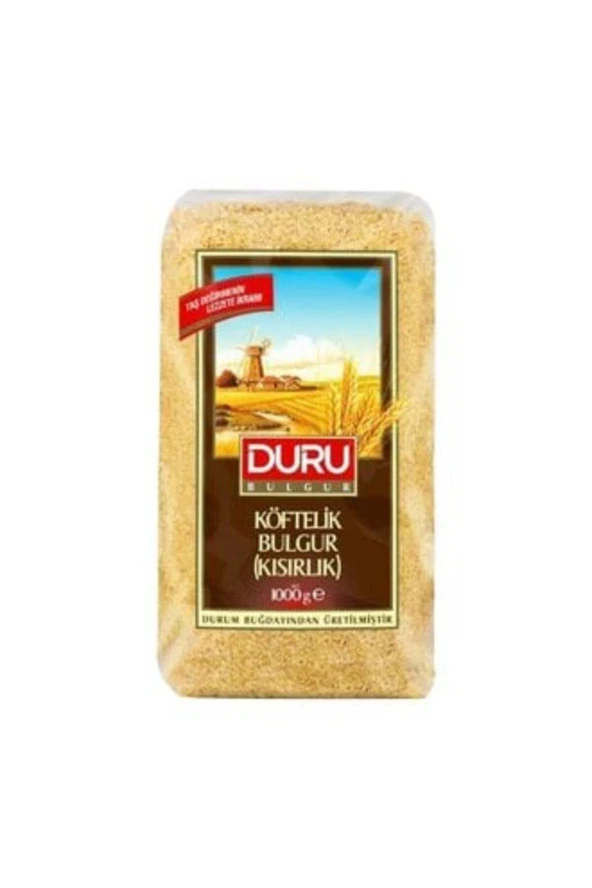 DURU Köftelik Bulgur 1000 Gr ( 2 Adet )