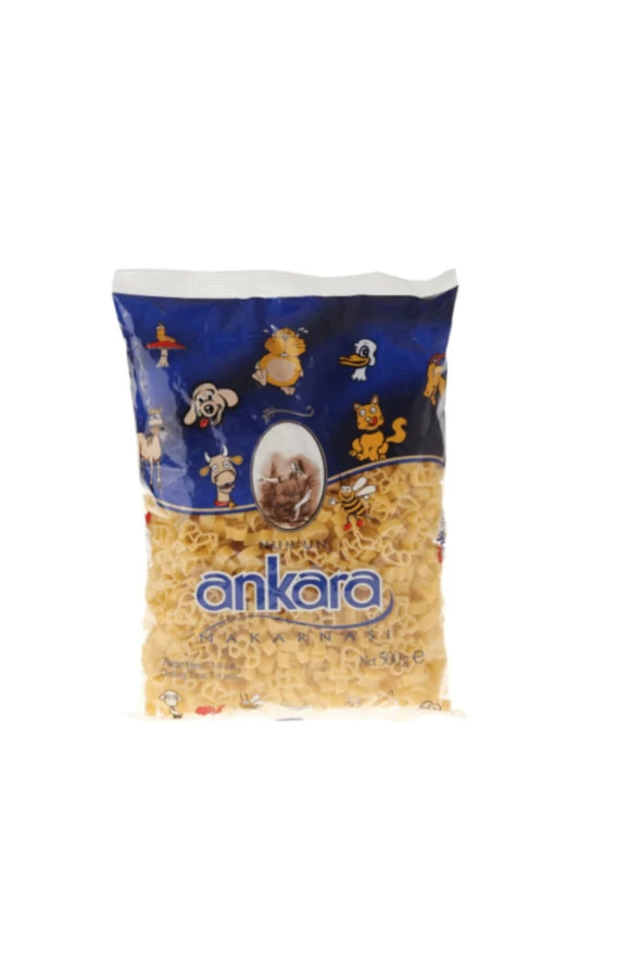 ANKARA MAKARNA Ankara Nuh'Un Gemisi Klasik 500 G X 2 Adet 1 Kg