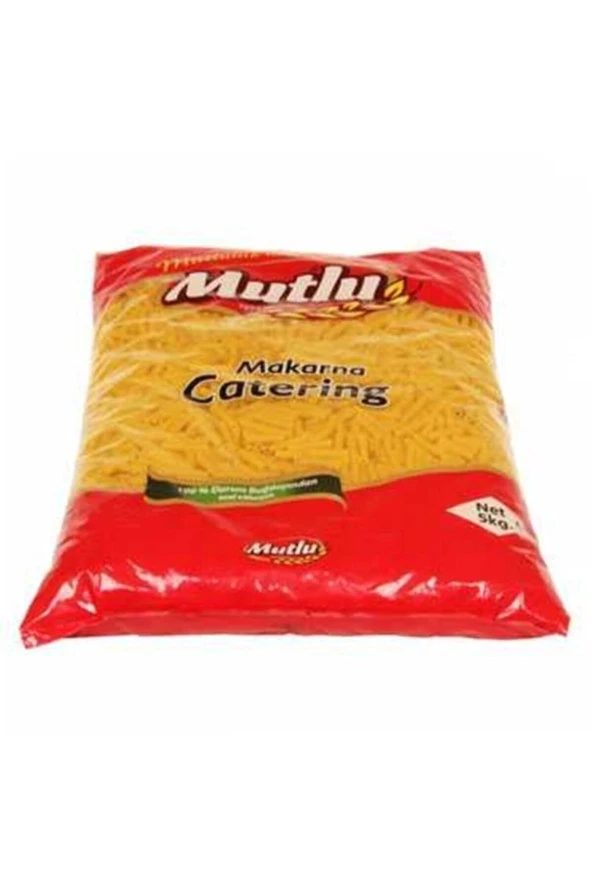 MUTLU MAKARNA Mutlu Ince Kesme Dökme Makarna 5 Kg