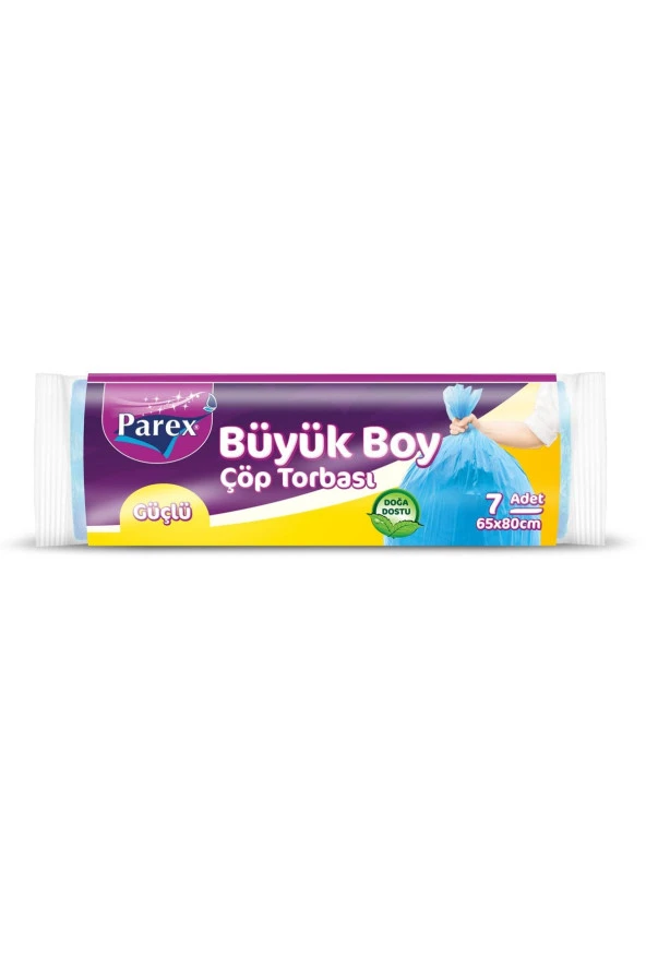 PAREX Güçlü Çöp Torbası Büyük Boy Çöp Poşeti