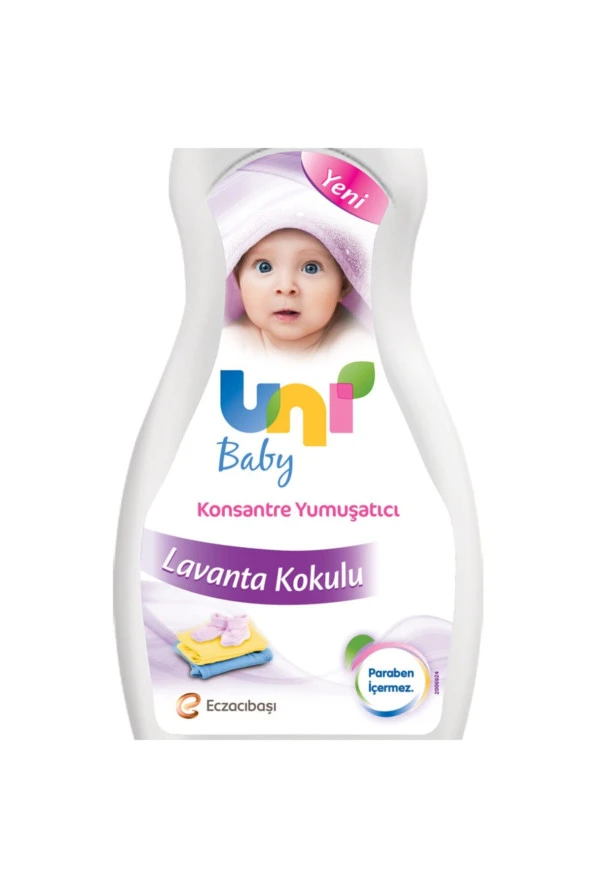 UNİ BABY Konsantre Çamaşır Yumuşatıcı Lavanta Kokulu 1200 Ml