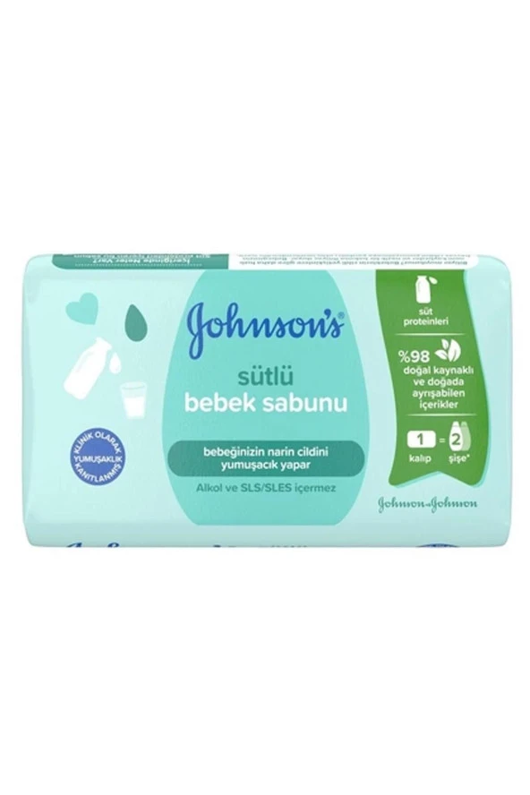 JOHNSON'S Johnsons Baby Sütlü Bebek Sabunu 90 Gr