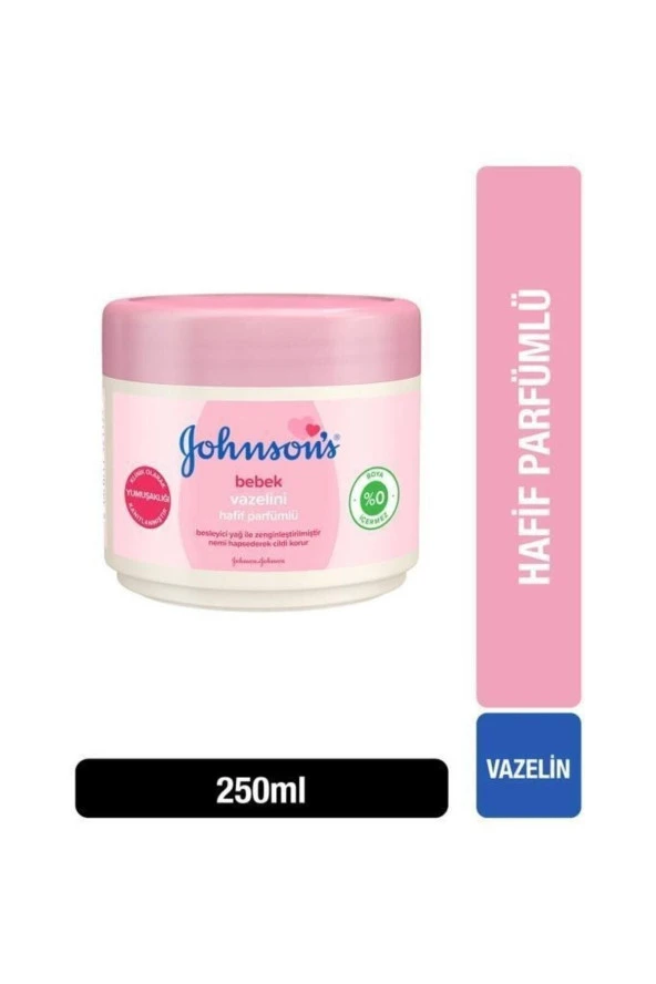 JOHNSON'S Hafif Parfümlü Vazelin 250 Ml