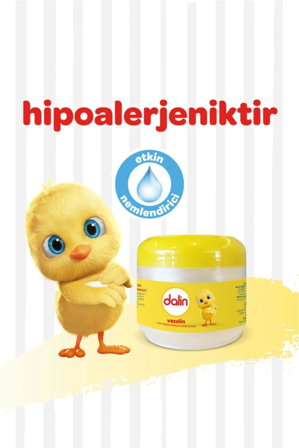 DALİN Nem Kaybına Karşı Formul Vazelin 100 Ml - 3
