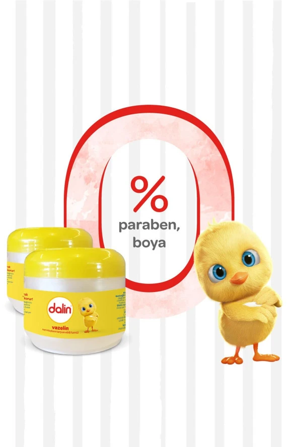 DALİN Nem Kaybına Karşı Formul Vazelin 100 Ml - 4