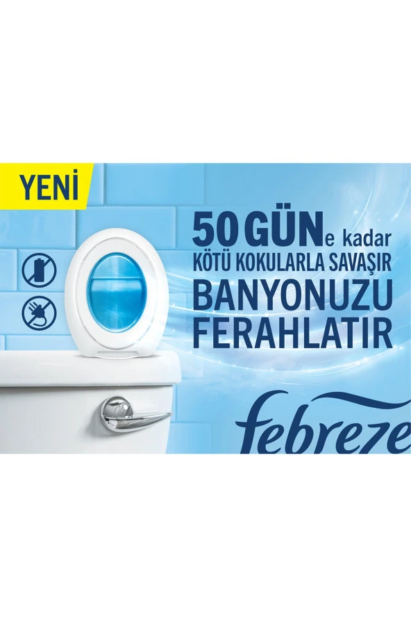 FEBREZE Hava Ferahlatıcı Banyo  Oda Kokusu Dağ Esintisi - 3