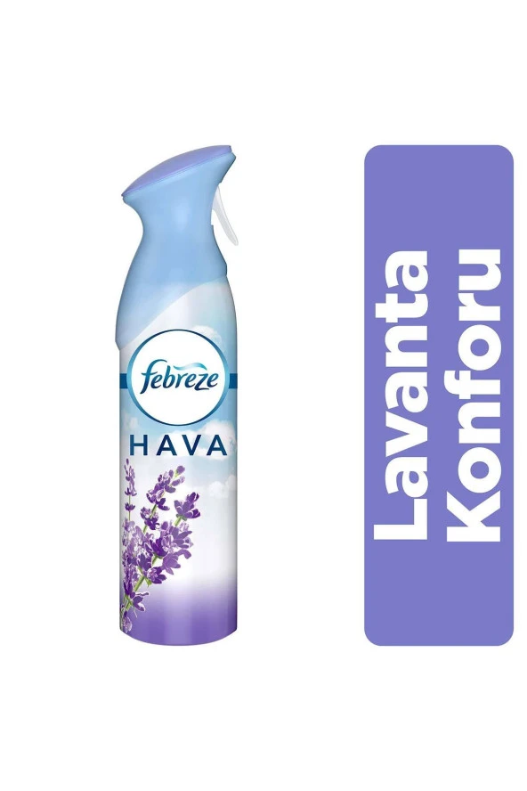 FEBREZE Hava Ferahlatıcı Sprey 300 Ml Oda Kokusu Lavanta Konforu