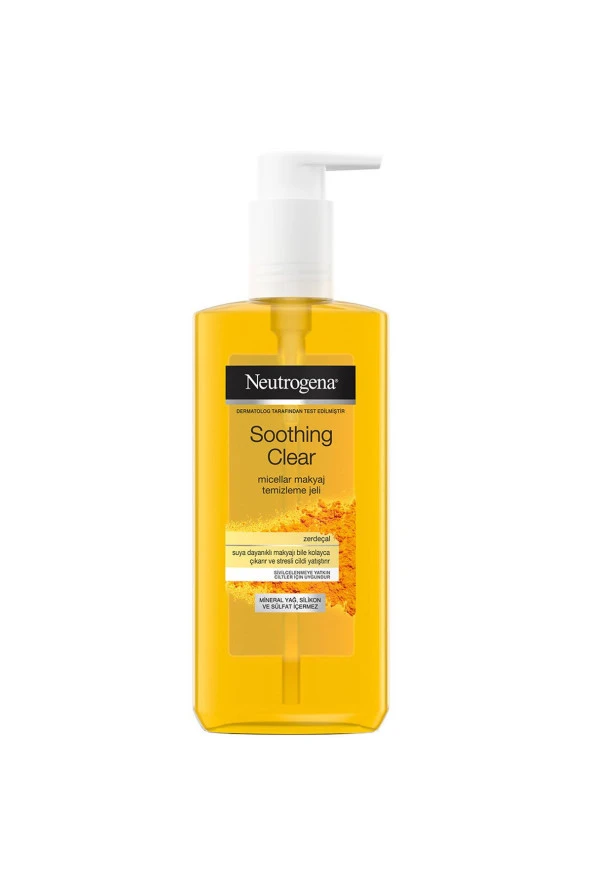 NEUTROGENA Soothing Clear Micellar Makyaj Temizleme Jeli 200 Ml