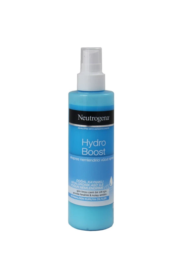 NEUTROGENA Hydro Boost Ekspres Nemlendirici Vücut Spreyi 200 Ml