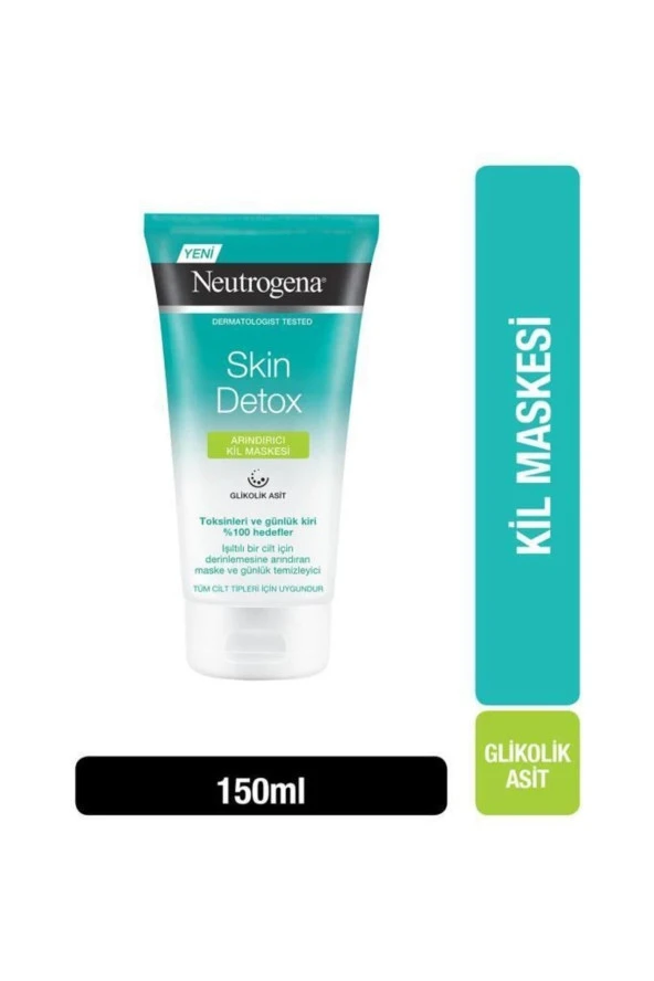 NEUTROGENA Skin Detox Arındırıcı Kil Maskesi 150 Ml