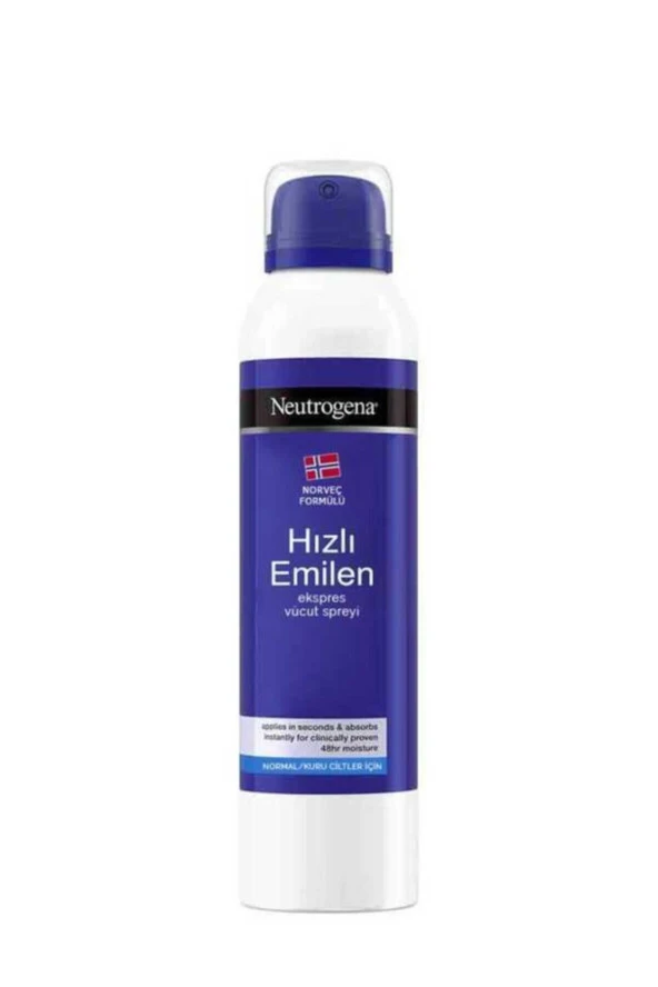 NEUTROGENA Hızlı Emilen Ekspres Vücut Spreyi 200 Ml