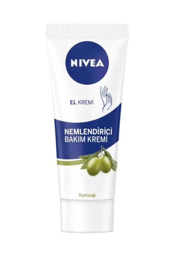 NİVEA El Kremi Nemlendirici Bakım Kremi 75 Ml, Nemlendirici Zeytinyağı