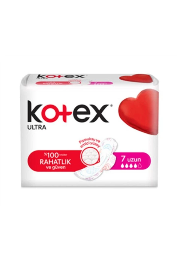 KOTEX Ultra Single Uzun Hijyenik Ped 7Li