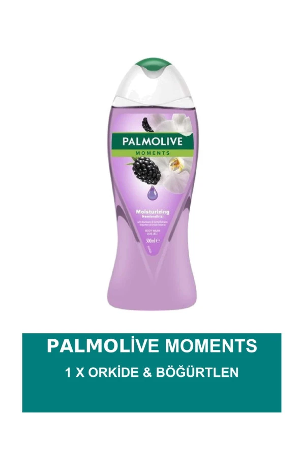 PALMOLİVE Marka: Moments Nemlendirici Böğürtlen&Orkide Özlü Duş Jeli 500 Ml Kategori: Duş Jeli