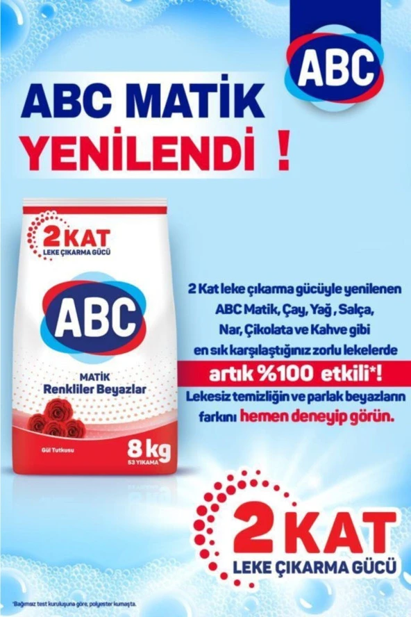 ABC Matik Gül Tutkusu 8 Kg - 3