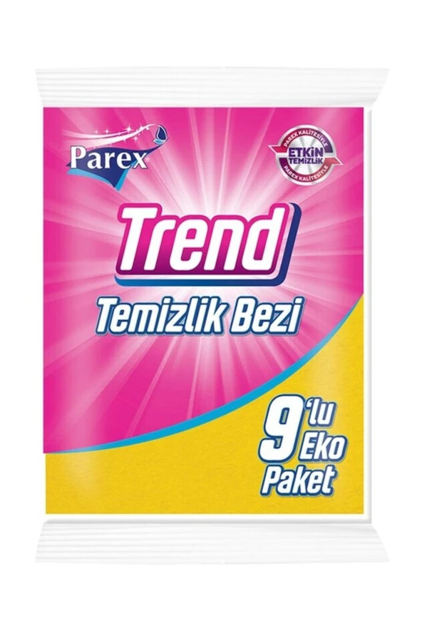 PAREX Trend Temizlik Bezi - 9'Lu