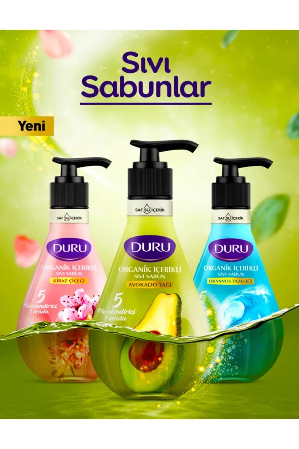 DURU Sıvı Sabun Mandalina & Greyfurt Sıvı Sabun (500 Ml)