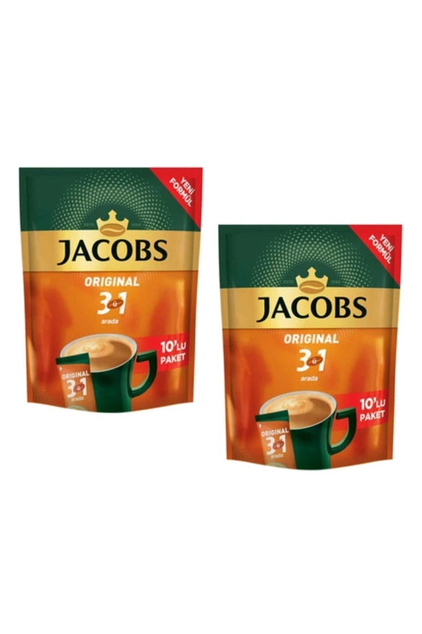 JACOBS 3 Ü 1 Arada 10 Lu X 2 Paket