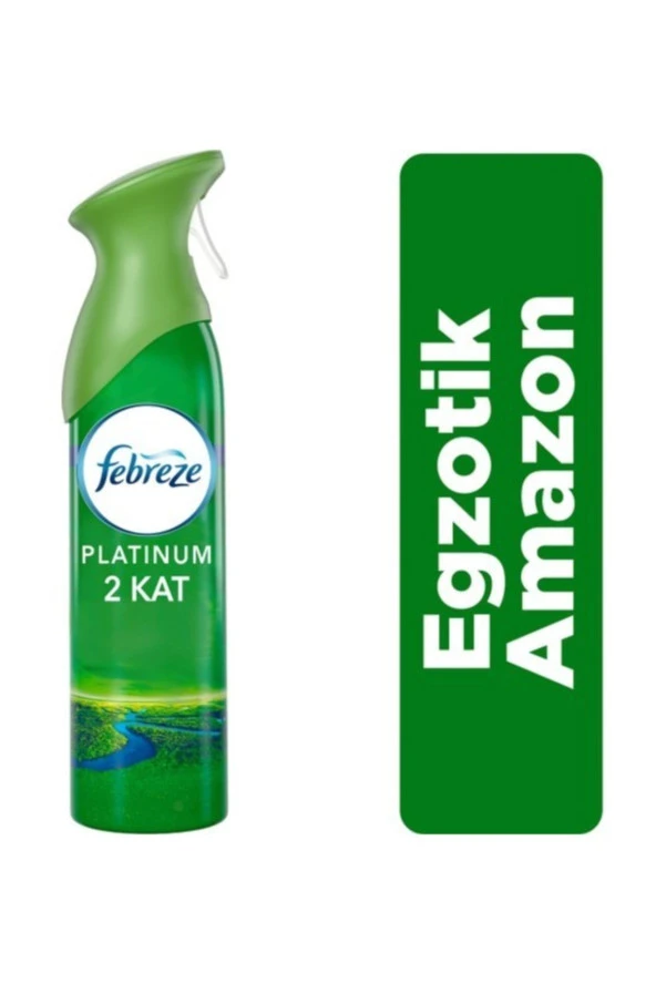 FEBREZE Platinum Hava Ferahlatıcı Sprey Oda Kokusu Egzotik Amazon 300 Ml