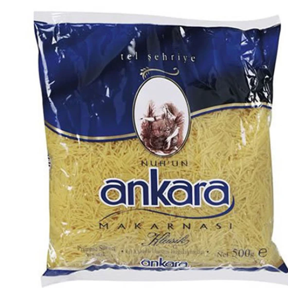 NUHUN ANKARA MAKARNASI Nuhun Ankara Makarna Arpa Şehriye 500 G