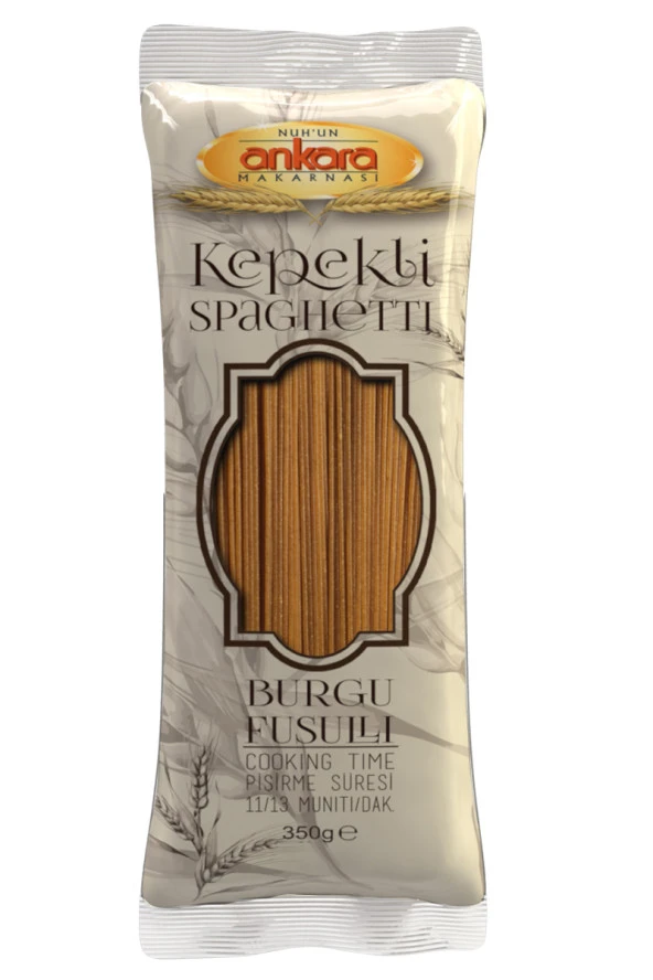 NUHUN ANKARA MAKARNASI Nuhun Ankara Kepekli Makarna Burgu 350 G ürün görseli
