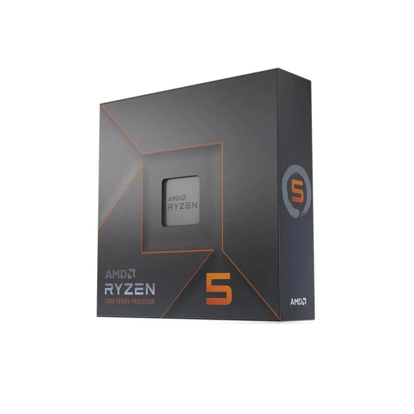 AMD Ryzen 5 7600X 100-100000593WOF (4.7GHz - 5.3GHz) 38MB AM5 105W Kutulu İşlemci