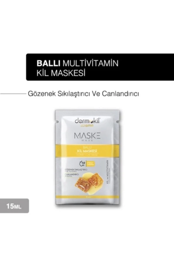 Dermokil Ballı Kil Maske 15 Ml